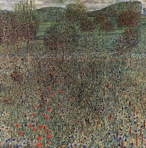 Gartenlandschaft Kunstdruck