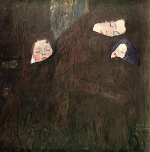 Mutter mit Kindern Kunstdruck