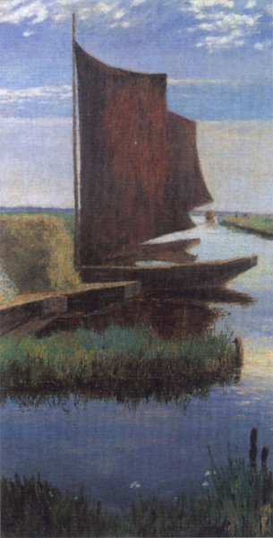 Heufahrt auf der Hamme