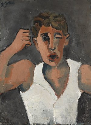 Der Zornige Kunstdruck