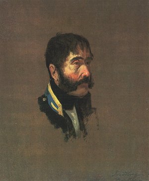 Portrait eines Invaliden Kunstdruck