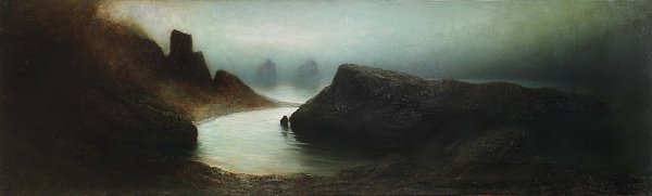 Blick auf die Kueste von Capri
