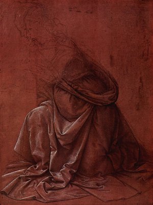 Draperiestudie 2 Kunstdruck