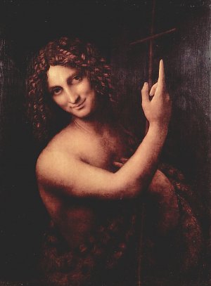Hl Johannes der Taeufer Kunstdruck