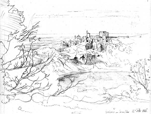 Genzano mit dem Nemisee