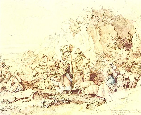 Heimkehr der Landleute nach Civitella