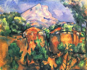 Montagne Sainte Victoire Kunstdruck