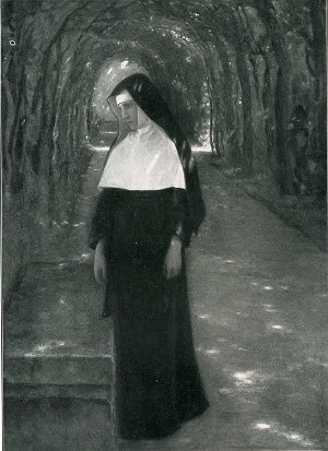 Nonne Kunstdruck