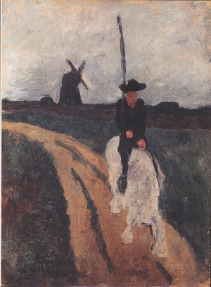 Miguel de Cervantes Kunstdruck