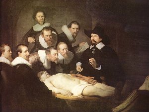 Anatomie des Dr Tulp Kunstdruck