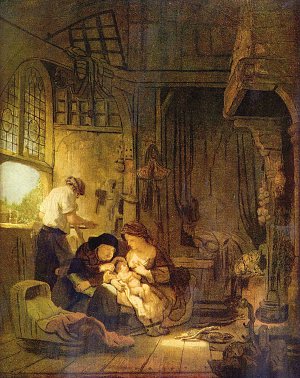 Die Heilige Familie 1 Kunstdruck