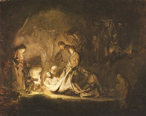 Grablegung Christi 1 Kunstdruck
