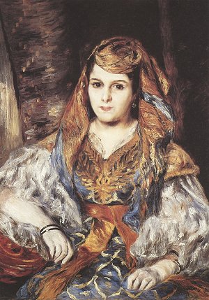Algerische Frau Kunstdruck