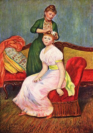 La Coiffure Kunstdruck