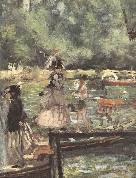 La Grenouillere Detail