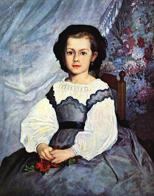 Portrait der Mademoiselle Romaine Lancaux Kunstdruck