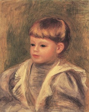 Portrait eines Kindes Philippe Gangnat Kunstdruck