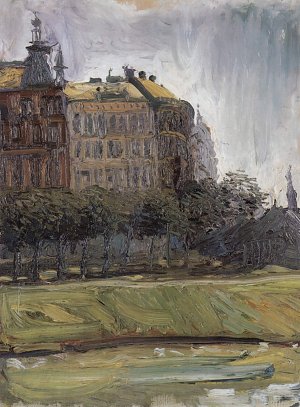 Am Donaukanal Kunstdruck