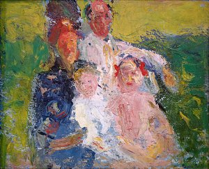 Familie Schoenberg Kunstdruck