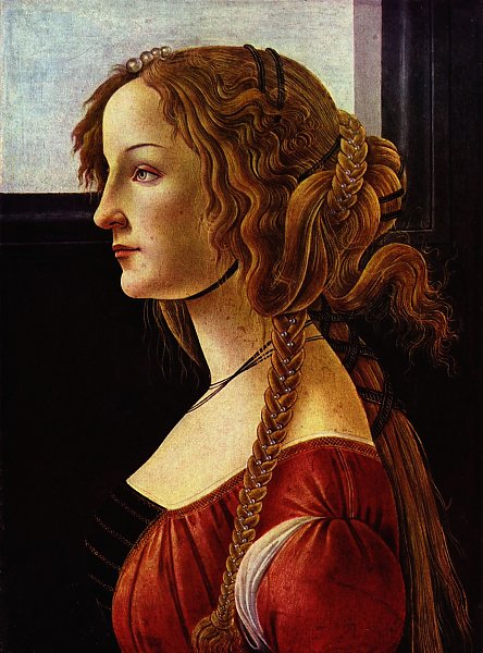 Portrait der Simonetta Vespucci
