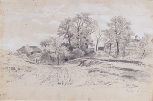 Ansicht von Haslau Kunstdruck