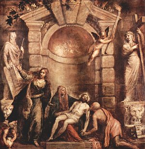 Pieta Kunstdruck