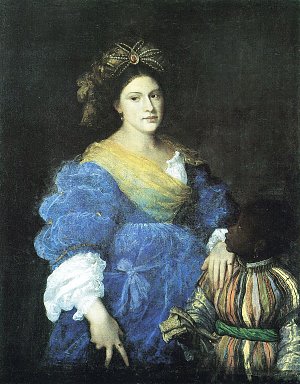 Portrait der Laura Dianti Kunstdruck