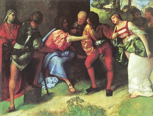 Susanna und Daniel Kunstdruck
