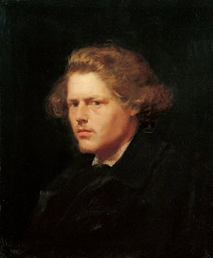 Bildnis des Malers Rudolf Hirth du Frênes Kunstdruck