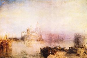 Dogana und Santa Maria della Salute in Venedig Kunstdruck