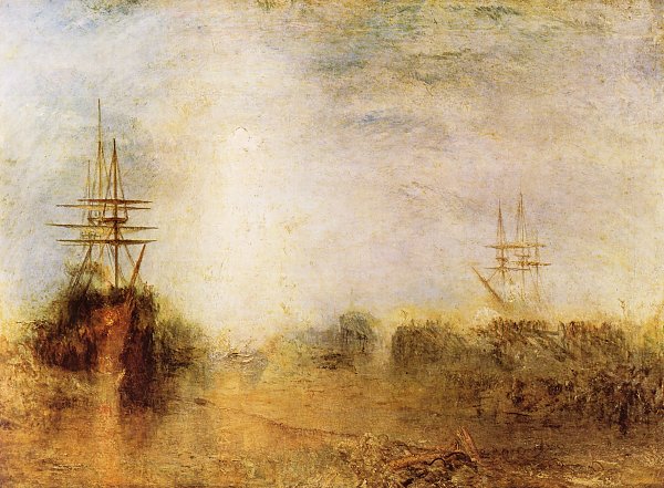 Walfaenger Walfischspeck kochend die im Treibeis steckengeblieben sind