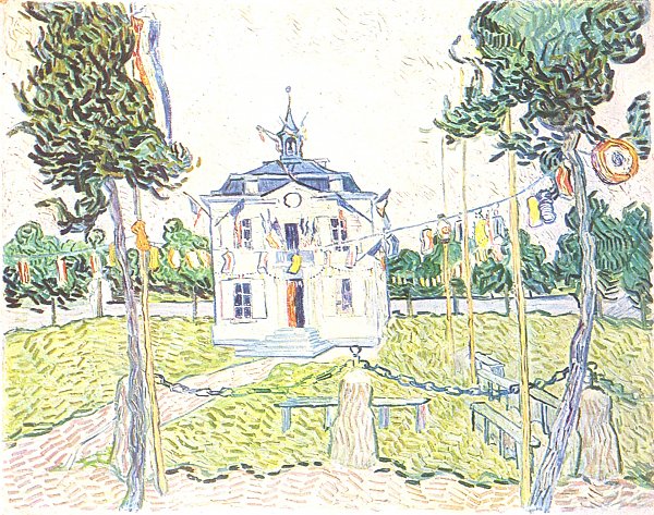 Das Gemeindehaus in Auvers