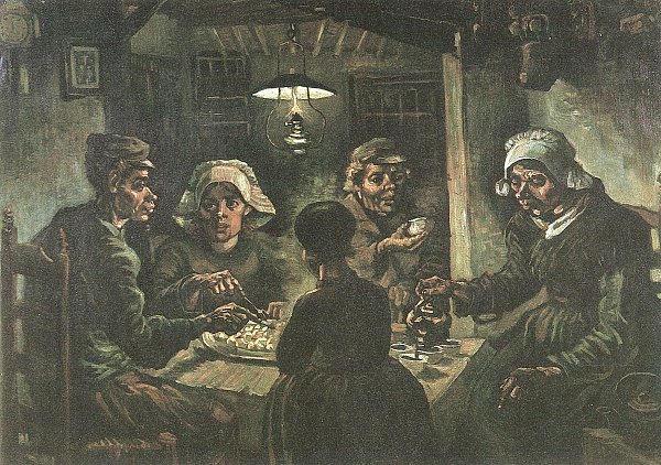 Die Kartoffelesser 1