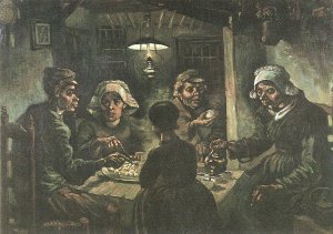 Die Kartoffelesser 1 Kunstdruck