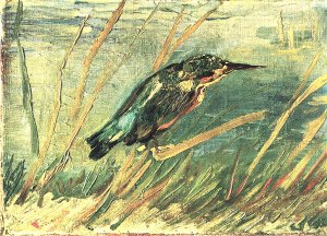 Eisvogel Kunstdruck