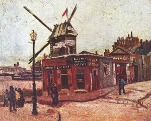 Le Moulin de La Galette Kunstdruck