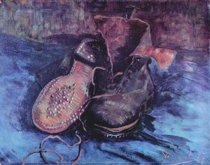 Schuhe Kunstdruck