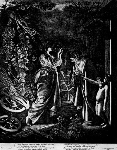 Verspottung der Ceres von Adam Elsheimer als Kunstdruck auf Leinwand