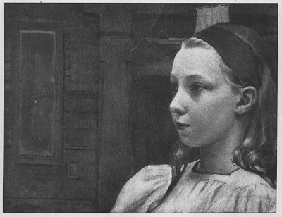 Maedchen von Akseli Gallen Kallela als Kunstdruck auf Leinwand