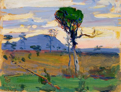 Mt. Donia Sabuk von Akseli Gallen Kallela als Kunstdruck auf Leinwand