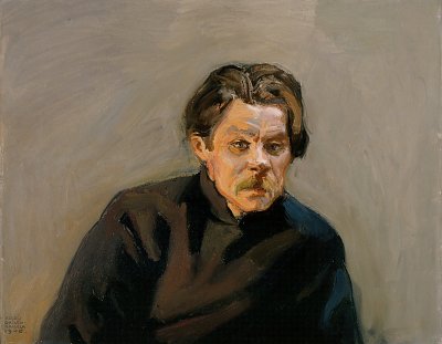 Portraet Maxim Gorki Kunstdruck
