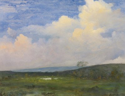Wolken ueber Californien von Albert Bierstadt als Kunstdruck auf Leinwand