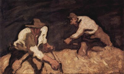 Die Schnitter Kunstdruck