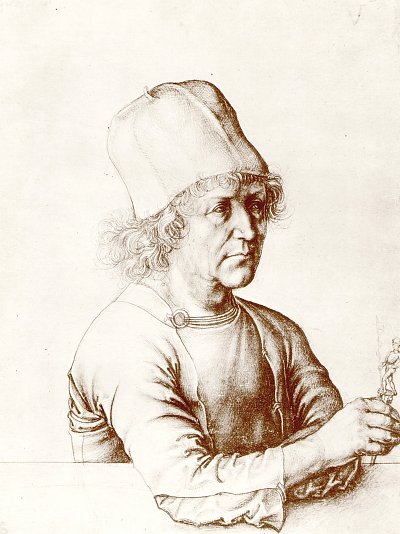 Portraet d ae von Albrecht Dürer/Zeichnungen als Kunstdruck auf Leinwand