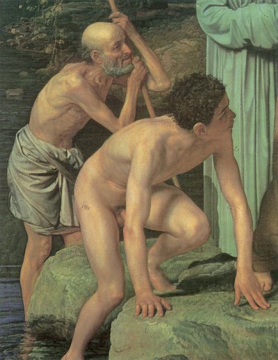 Christus erscheint dem Volke von Alexander Andrejewitsch Iwanow als Kunstdruck auf Leinwand