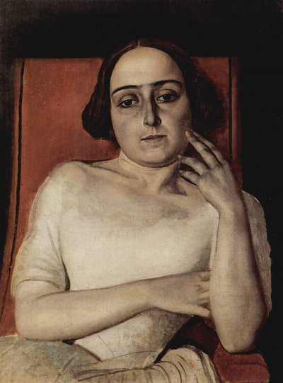 Portraet der Vittoria Marini von Alexander Andrejewitsch Iwanow als Kunstdruck auf Leinwand