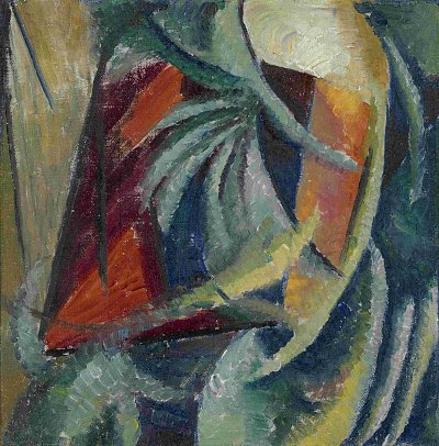 Abstract Composition von Alexander Bogomazov als Kunstdruck auf Leinwand