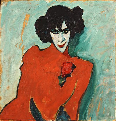 Alexander Sacharoff von Alexej von Jawlensky als Kunstdruck auf Leinwand