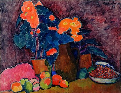 Still Life von Alexej von Jawlensky als Kunstdruck auf Leinwand