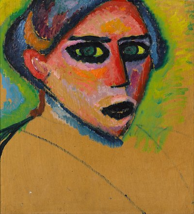 Woman s face Kunstdruck